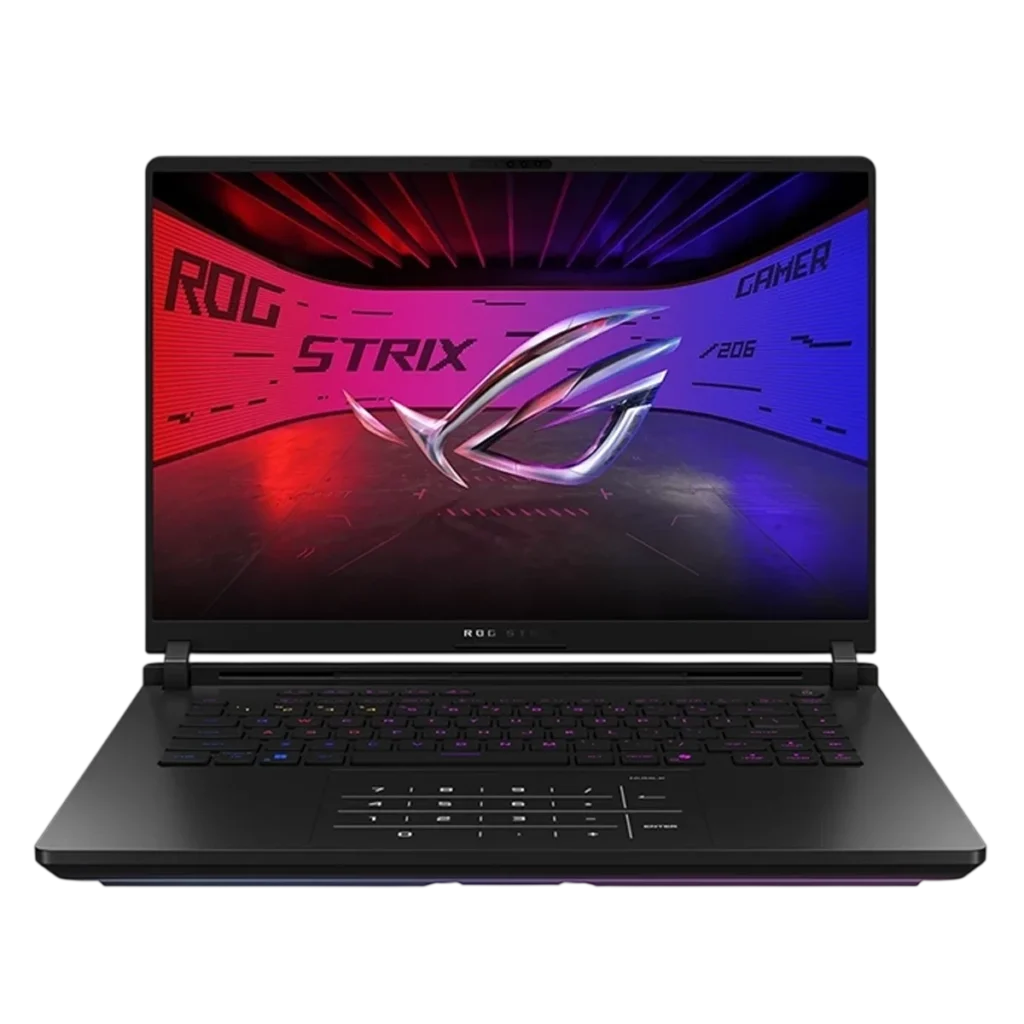 لپ‌ تاپ ایسوس 16 اینچی مدل ROG Strix G635LX ULTRA 9 275HX 64GB 4TB RTX 5090